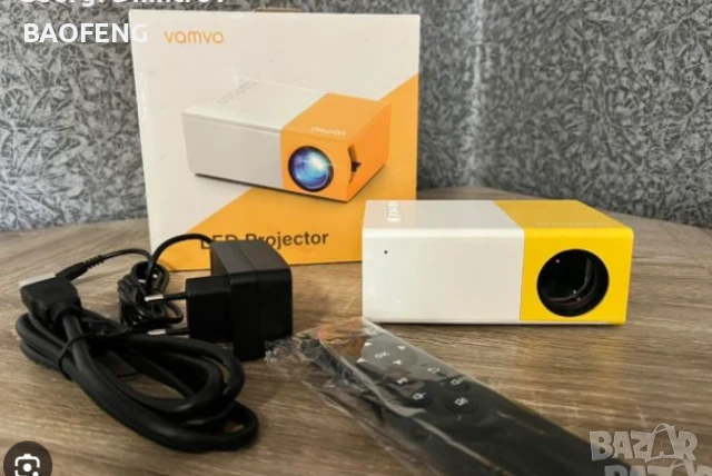 Нов YG300 Мини LED видео проектор/Full HD/забавления за деца/домашно кино/HDMI/USB/дистанционно, снимка 14 - Плейъри, домашно кино, прожектори - 50702495