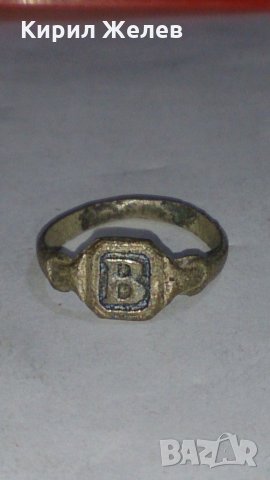 Старинен пръстен сачан - 60311, снимка 2 - Пръстени - 29004061