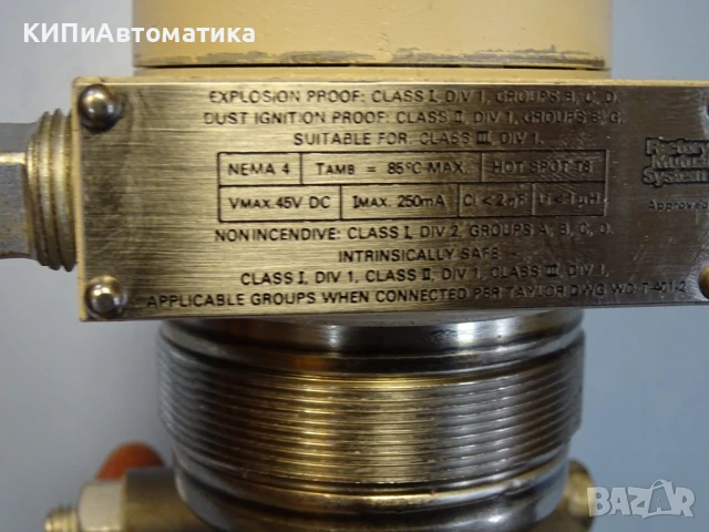 Трансмитер Taylor 316/CS Factory Mutual System Transmitter mwp 2500psig, снимка 8 - Резервни части за машини - 50504947