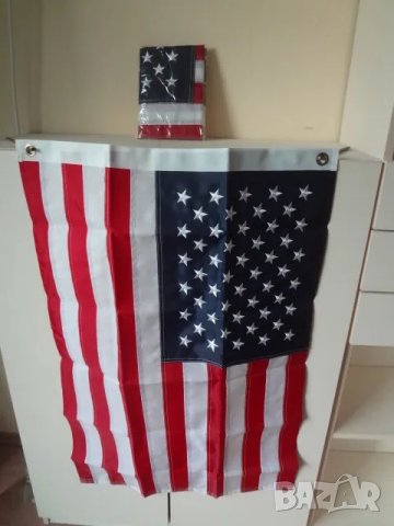 Чисто ново оригинално американско знаме (флаг)-различни размери, снимка 9 - Колекции - 50132244