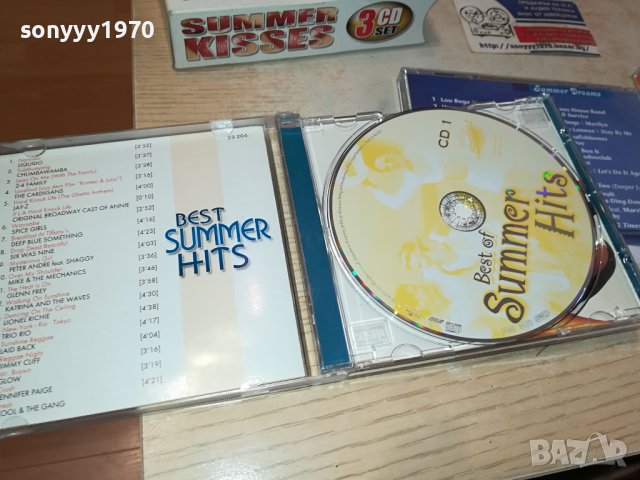 SUMMER KISSES-X3CD ТРИ ДИСКА ОТ ГЕРМАНИЯ 1611230958, снимка 9 - CD дискове - 43015541