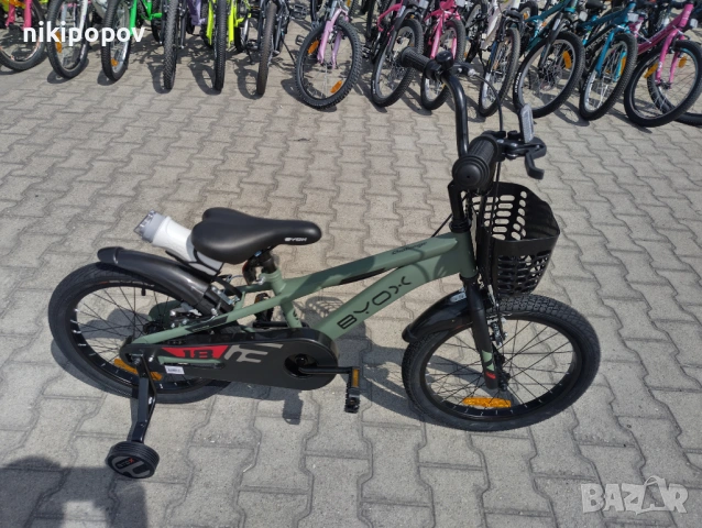 BYOX Велосипед 18" CHALLENGE зелен, снимка 3 - Велосипеди - 53558987