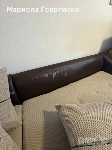 Ъглов разтегателен диван, снимка 3 - Дивани и мека мебел - 52658541