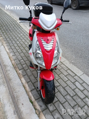 китайски скутер Junway YY50QT-28, снимка 8 - Мотоциклети и мототехника - 53438642