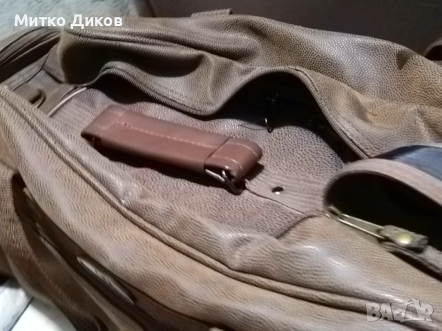 чанта сак  естествена кожа маркова на Comfort Quality 58Х31х22см, снимка 6 - Чанти - 53130159