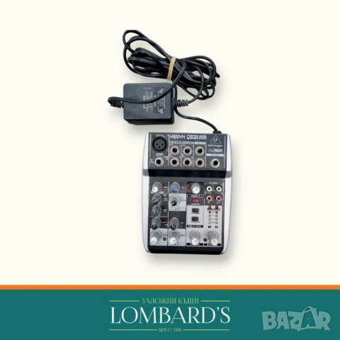 Behringer Xenyx 502S Смесителен пулт, N: 121553, снимка 2 - Ресийвъри, усилватели, смесителни пултове - 53382693