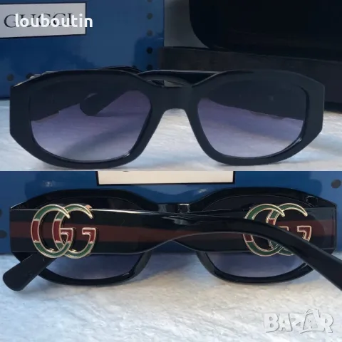 GUCCI с лого 1:1 дамски слънчеви очила елипса 2 цвята овални кръглин