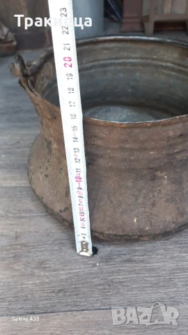 СТАР МЕДЕН СЪД БАКЪР МЕНЧЕ , снимка 2 - Антикварни и старинни предмети - 50711378