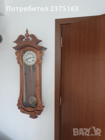 голям стар стенен механичен часовник в Стенни часовници в гр. Бургас -  ID35289849 — Bazar.bg
