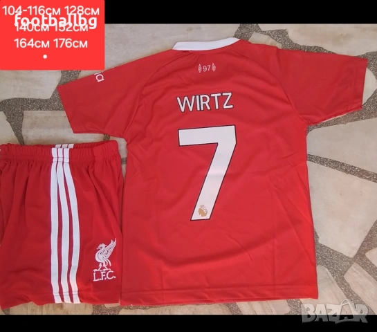 LIVERPOOL ❤️⚽️ Детско юношески футболни екипи НОВО сезон 2025-26 година 