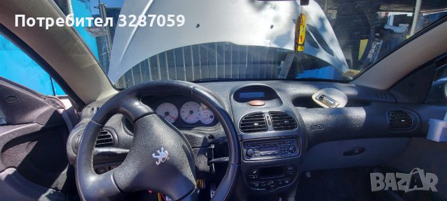 Peugeot 206 cc на части, снимка 6 - Автомобили и джипове - 37387268