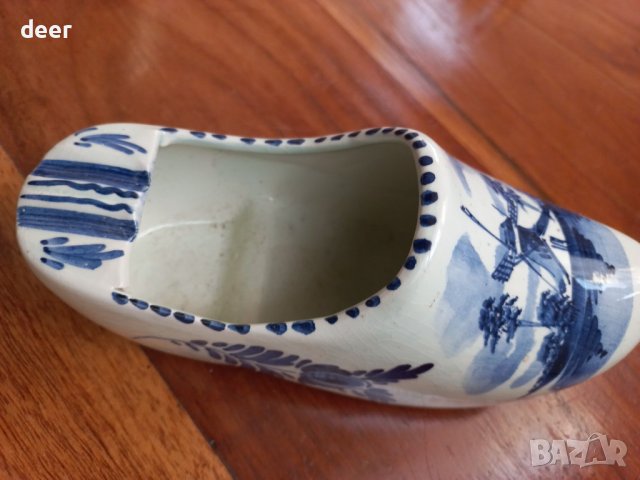 Порцеланов пепелник- ДЕЛФТ , снимка 5 - Други - 43380466