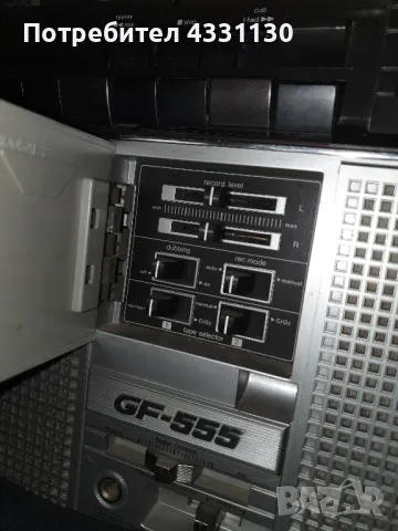 sharp gf 555 касетофон, снимка 7 - Радиокасетофони, транзистори - 49767874