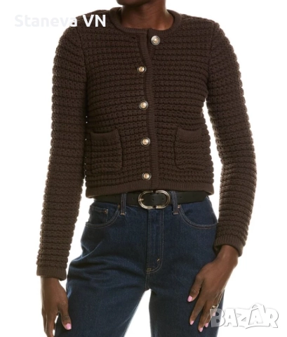 Нова стилна жилетка WALTER BAKER в шоколадов цвят., снимка 2 - Жилетки - 52794069