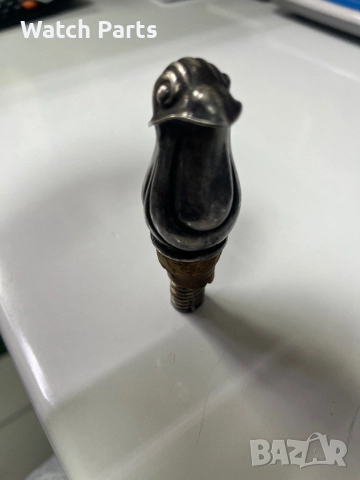 Винтидж посребрена тапаз за бутилка, снимка 3 - Други ценни предмети - 52691274