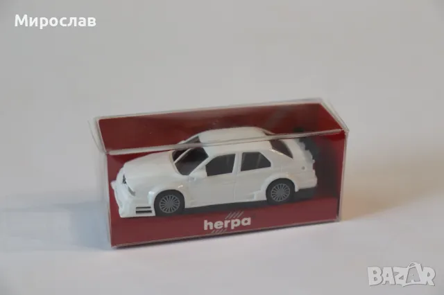 1:87 H0 HERPA ALFA ROMEO 155 ИГРАЧКА КОЛИЧКА МОДЕЛ, снимка 6 - Колекции - 49963115