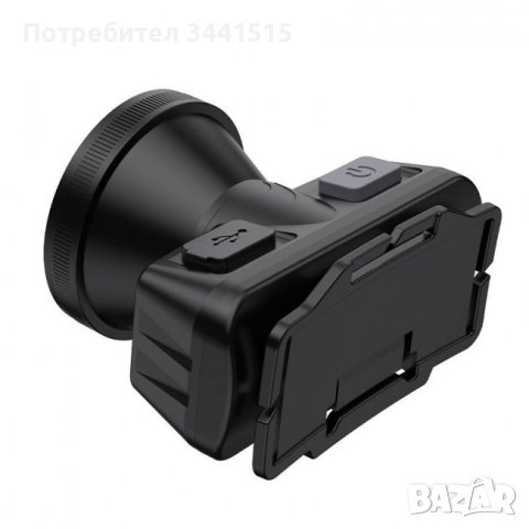 Акумулаторен челник Superfire HL52, USB, LED, 350m накланяща глава , снимка 4 - Къмпинг осветление - 43854300