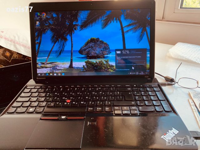 Лаптоп  LENOVO ThinkPad  E 530 i 5 -3210  8 gb RAM, SSD  128 гб  , снимка 9 - Лаптопи за работа - 42362819