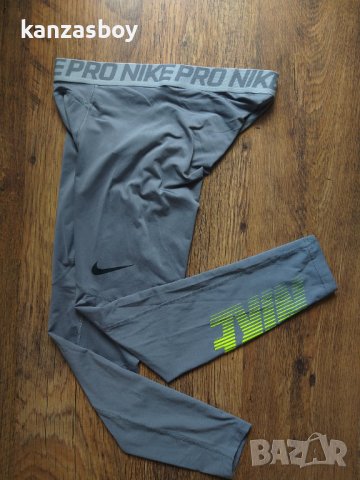 nike Pro mens Hybrid Tights - мъжки фитнес клин размер Л, снимка 2 - Спортни дрехи, екипи - 40549735
