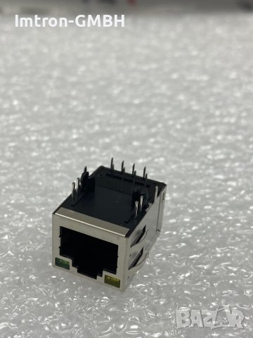 Конектор  RJ45 8-пинов Ethernet RM 2.54  G01 - 047116   TYPE 009, снимка 2 - Друга електроника - 44061973