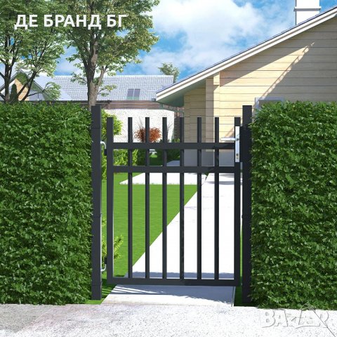 Градинска врата (единична), 106 х 150 см, сива SH35GD02, снимка 8 - Други - 35634017