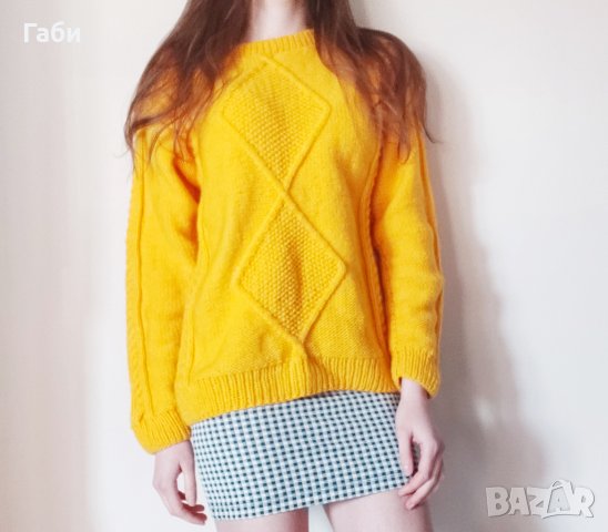 Ръчно плетена дамска блуза, снимка 5 - Блузи с дълъг ръкав и пуловери - 18762739