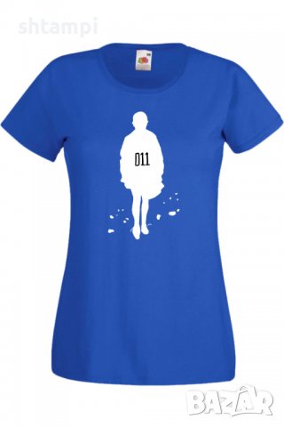 Дамска Тениска Stranger Things Eleven 3,Филм,Сериал,, снимка 3 - Тениски - 37318636