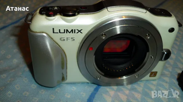 Фотоапарат Panasonic Lumix DMC-GF5 12.1MP Mirrorless Full HD, снимка 3 - Фотоапарати - 48109653