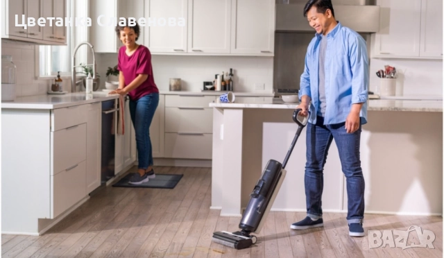 Вертикална прахосмукачка сухо/мокро почистване Tineco Floor One S5 Extreme, с измиване, 30 W, снимка 12 - Абсорбатори - 52190654