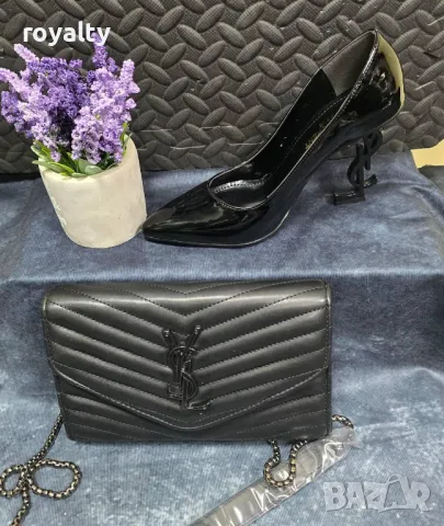 Yves Saint Laurent дамски обувки на ток , снимка 4 - Дамски обувки на ток - 49208559