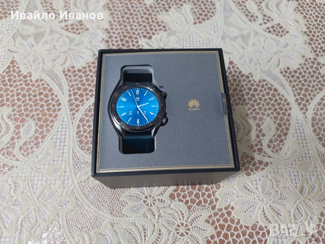 Смарт часовник Huawei Watch GT (FTN-B19) – Черен, снимка 2 - Смарт часовници - 53594012
