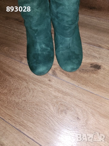 Дамски боти естествен набук Fornarina 39 номер, снимка 8 - Дамски боти - 53578934