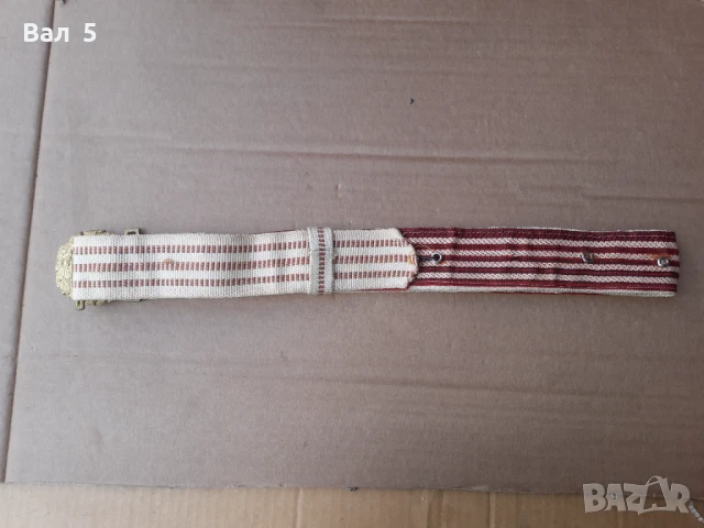 Параден офицерски колан - БНА , НРБ , униформа, снимка 6 - Антикварни и старинни предмети - 50458757