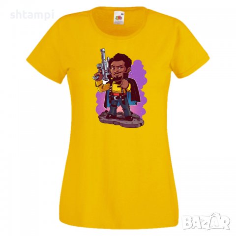 Дамска тениска Star Wars Lando Star Wars Lando, снимка 11 - Тениски - 36789040