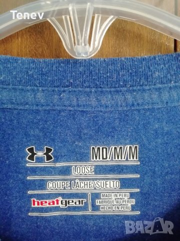 Under Armour оригинална памучна мъжка тениска, снимка 3 - Тениски - 37772214