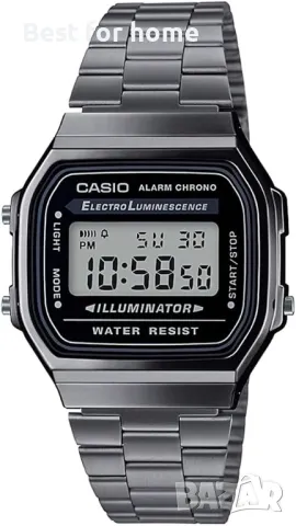 Casio Digital Classic Watch 'Black Silver' A168WGG-1A, снимка 3 - Мъжки - 48351343