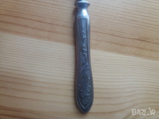 Антикварна старинна вилица с маркировки, снимка 2 - Антикварни и старинни предмети - 27093010