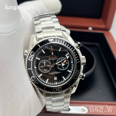 Мъжки часовник OMEGA Seamaster Planet Ocean с кварцов механизъм, снимка 2 - Мъжки - 48927253