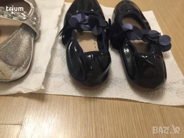 Два чифта балеринки Zara, номер 36 , снимка 5 - Детски обувки - 27436184