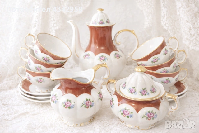 Винтидж сервиз - Lichte. Germany.1950-1970 г., снимка 2 - Антикварни и старинни предмети - 53222473