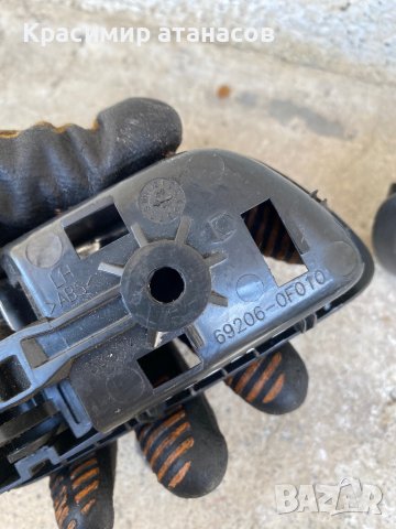 Вътрешна дръжка лява и дясна за Тойота корола версо.69205-0F010.69206-0F010, снимка 4 - Части - 40558596