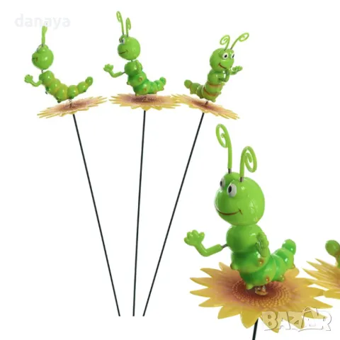 5872 Градинска декорация Животинче на пръчка, 40 см, снимка 6 - Градински мебели, декорация  - 50052757