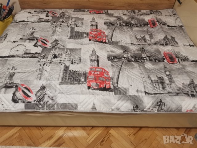Ново шалте покривало кувертюра покривка  за легло на Дитекс  150/210 см, снимка 7 - Декорация за дома - 43083269