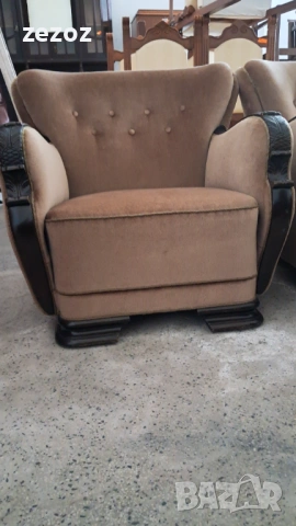 Кресла- ретро 2бр."Ар Деко", снимка 4 - Дивани и мека мебел - 53119742
