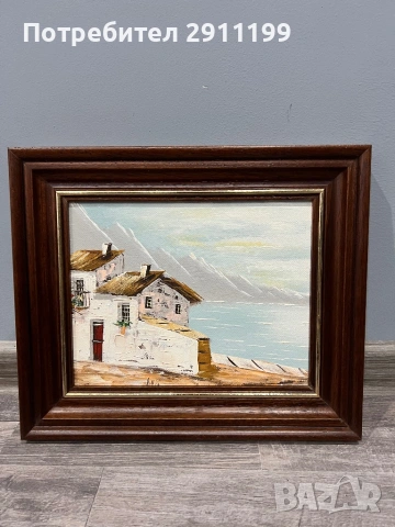 Маслена картина, комплект от 6 бр., снимка 7 - Картини - 53389460