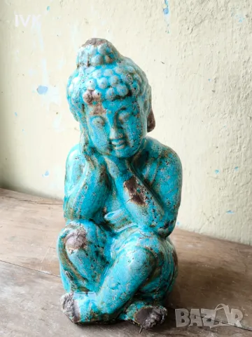 Буда ръчна изработка , снимка 4 - Антикварни и старинни предмети - 49967291