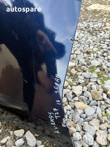 Задна броня за Toyota Avensis. III. T27 седан. Тойота Авенсис. Sedan.  С забележки. , снимка 5 - Части - 53558756