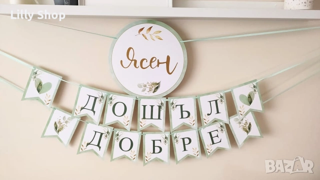 Банери и декорации за посрещане на бебе, снимка 8 - Декорация - 53073301