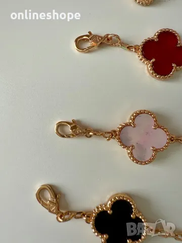 Van Cleef & Arpels Гривна с 18к златно покритие - ПЕЧАТ , снимка 14 - Гривни - 50286070