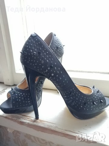 Дамски високи токчета , снимка 2 - Дамски обувки на ток - 43129482